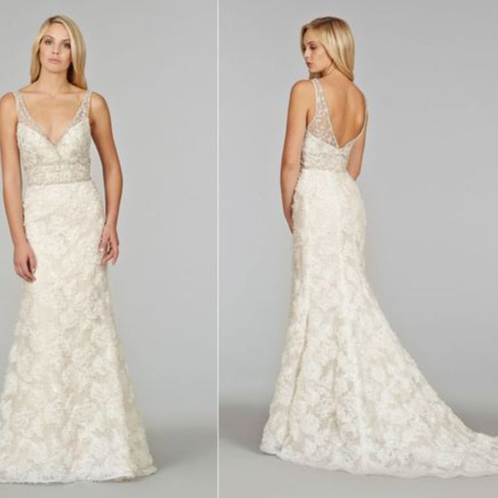 Jim Hjelm by Hayley Paige bridal gown